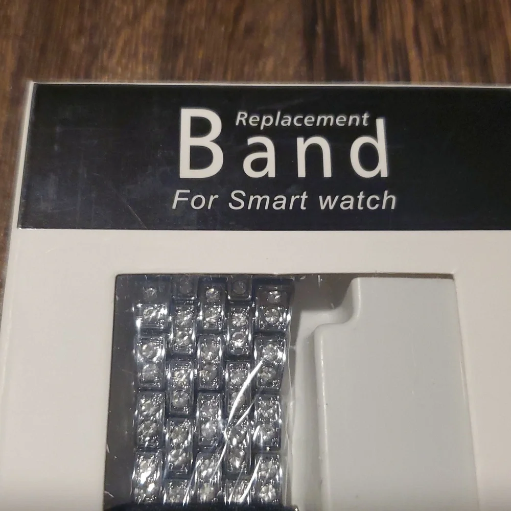 Rhinestone Smart Watch Bracelet Band